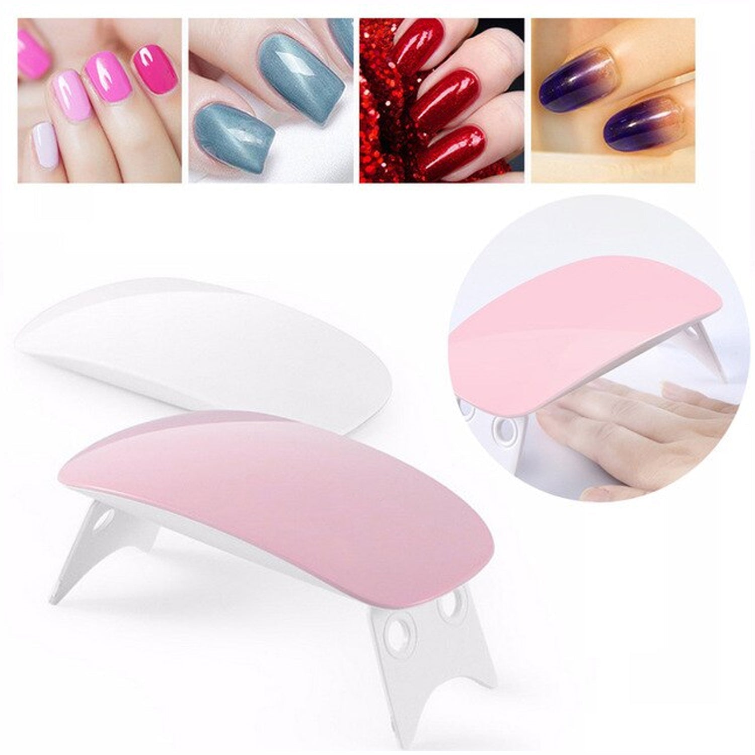 UV nail dryer for salon-quality results. UV nail dryer for salon-quality results.